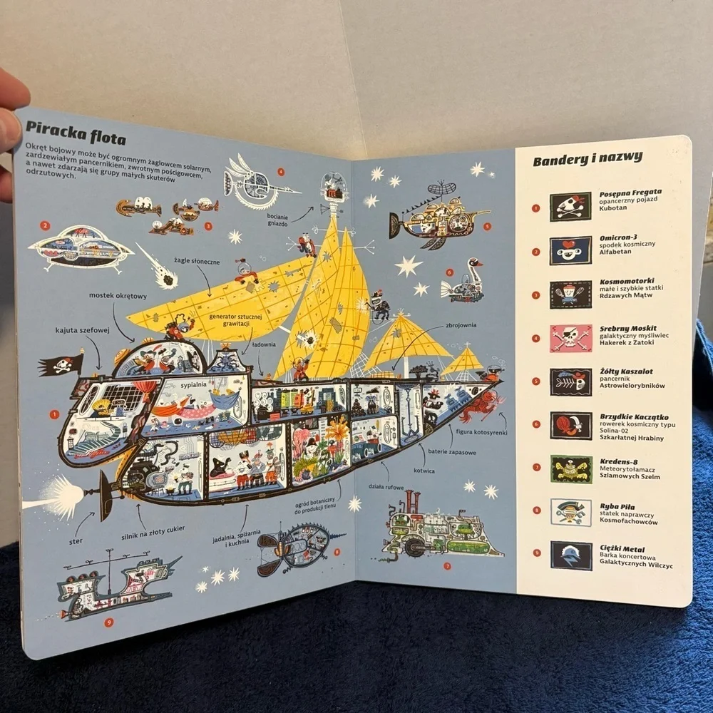 Przemek Liput - Fakty i plotki o kosmicznych piratach - Polish Children’s Book